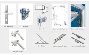 Tìm hiểu về phụ kiện Roto và Winkhaus