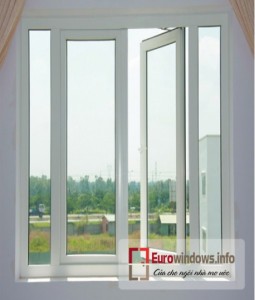 Cửa sổ quay cực kỳ sang trọng - cửa nhựa UPVC