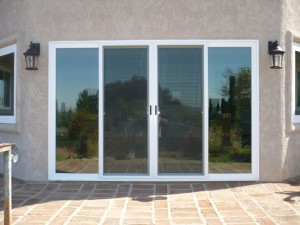 Cửa đi mở trượt 4 cánh